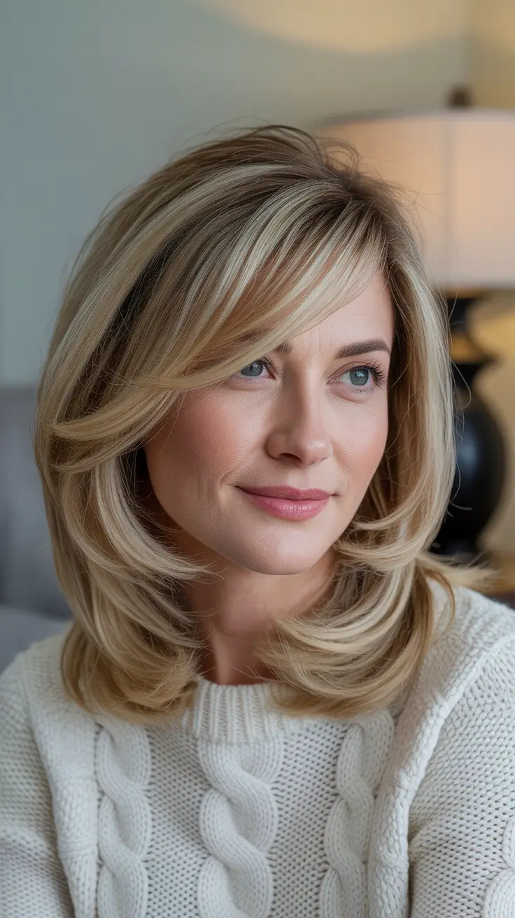 Best Haircut Ideas 2026 - Layered Blonde Blowout For Everyday Glam