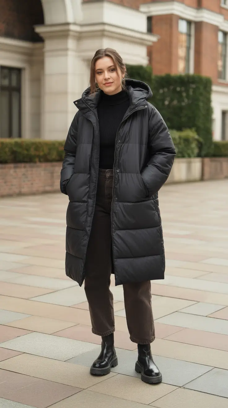 New York Street Style 2026 - Puffer Column For Sub-Zero Subway Days
