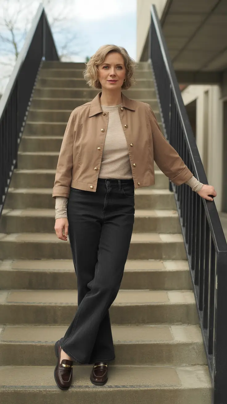 Chic outfits for women over 50 in 2026 - Soft Neutrals With Smart Structure