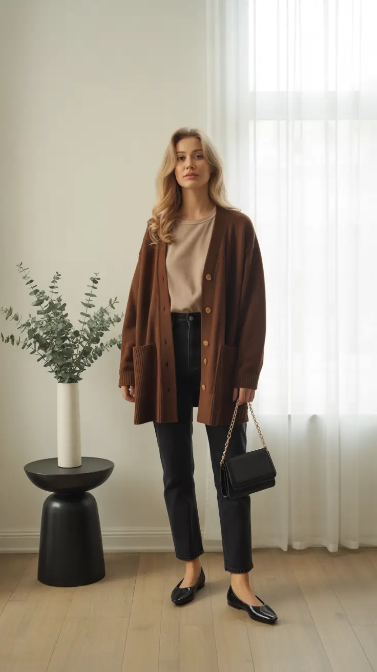 NEW outfit ideas 2026 - Long Cardigan, Lean Lines