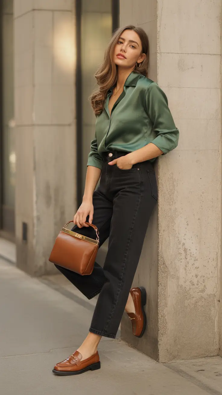 Cute trendy outfits 2026 - Silk And Espresso City Mix