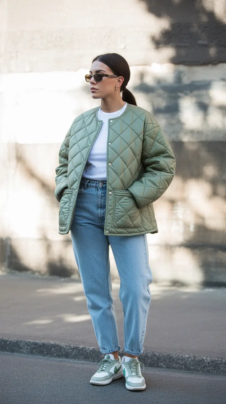Cute trendy outfits 2026 - Sage Quilted Street