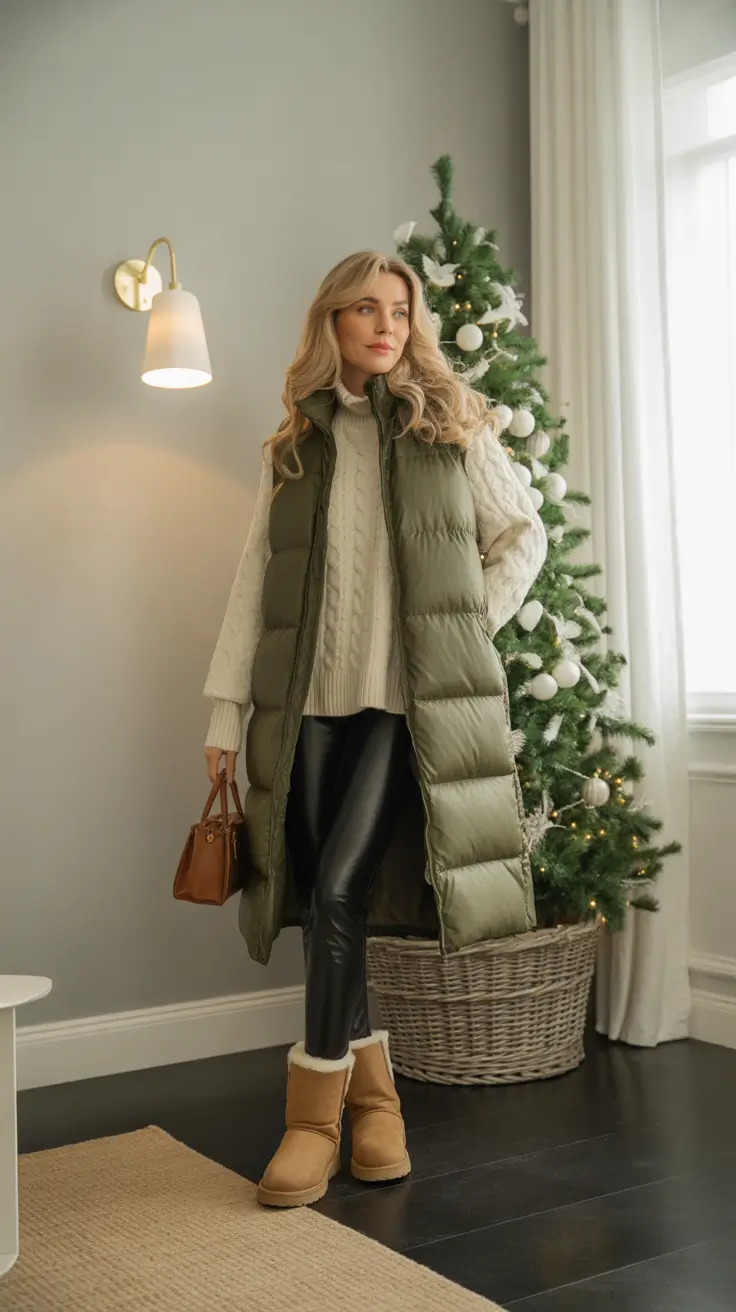 Ugg outfit ideas 2026 - Cozy Layered Winter Street Look