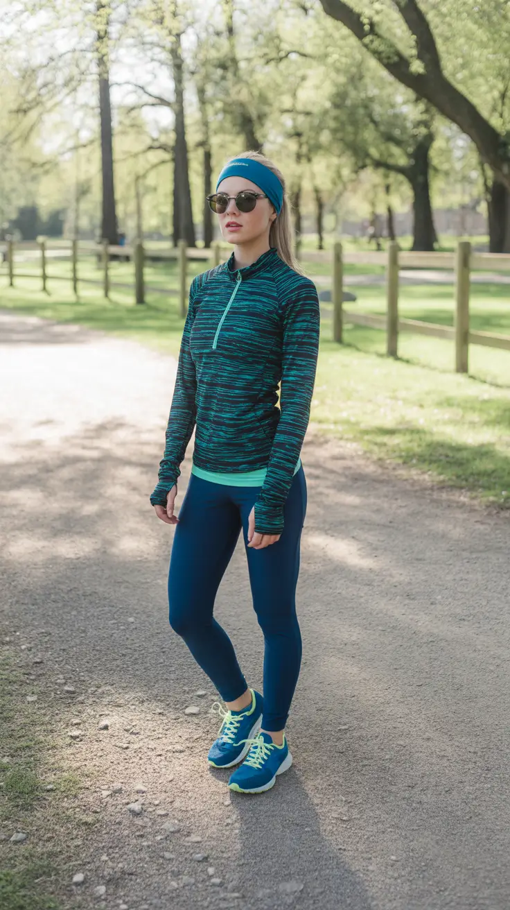 Best women workout outfits 2026 - Trail-Ready Teal Layers