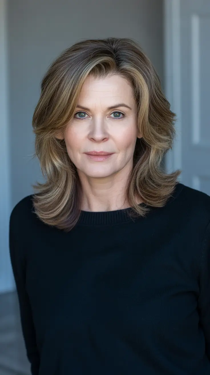 Best Haircuts For Women Over 50 2026 - Soft Medium Shag For Everyday Volume