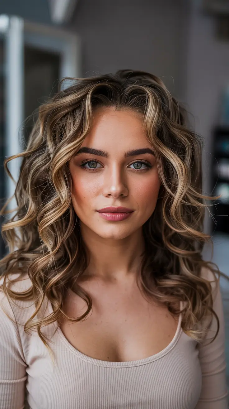 Trendy hairstyle ideas 2026 - Soft Voluminous Curls For Everyday Glow